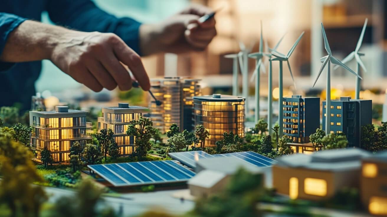 Aurinkoenergian rooli kaupunkisuunnittelussa – älykkäät kaupungit alkavat katoilta